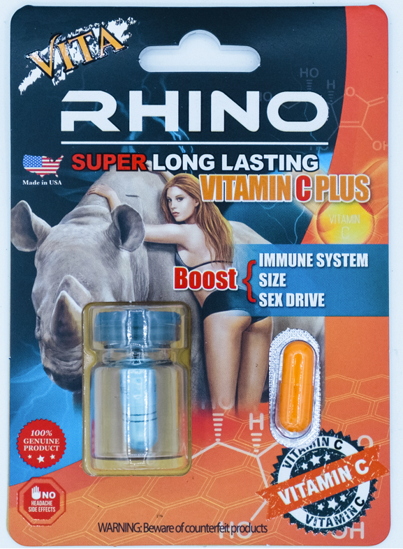 Rhino Vita Super Long Lasting 2 Capsule Pack