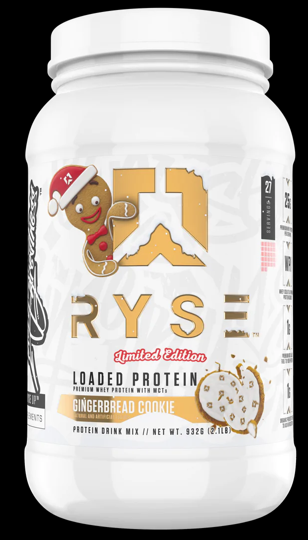Ryse Loaded Protein Premium Whey Protein Blend w/ MCT, 27 Servings - 5  Flavors