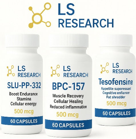 Which Peptide Is Right for your research? A Look at BPC-157, TB-4 Frag, SLU-PP-332 or Tesofensine