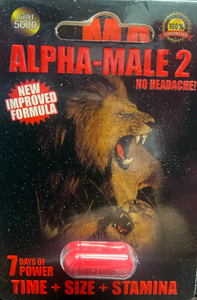 Alpha-Male 2 Gold 5000 Male Enhancement