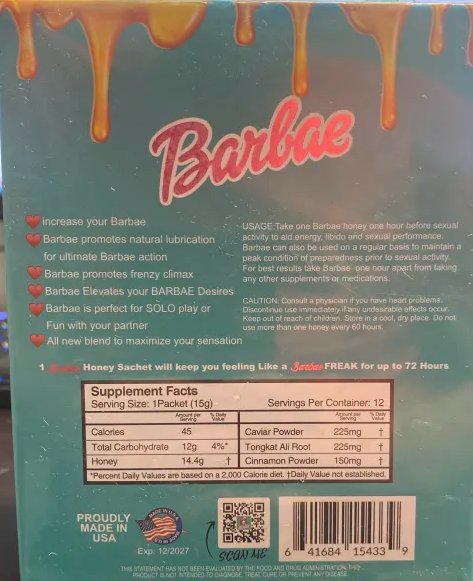 Barbae Honey Female