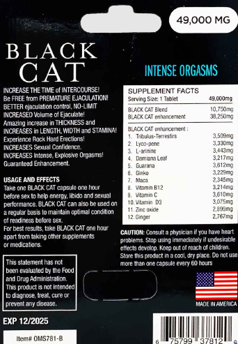 Black Cat Male