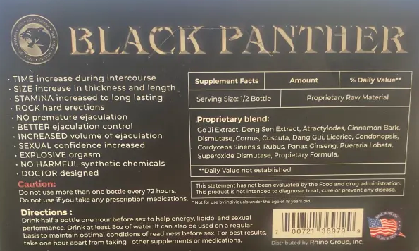 Black Panther Extreme 25000 Liquid Shot