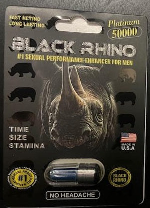 Black Rh1n0 Platinum 50000 Male