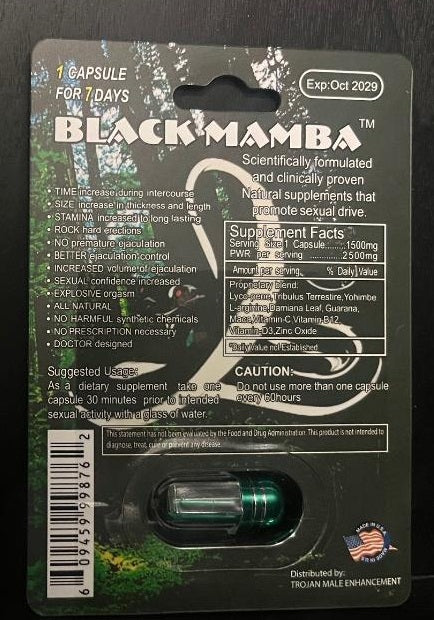 Black Mamba Premium 10000K Male