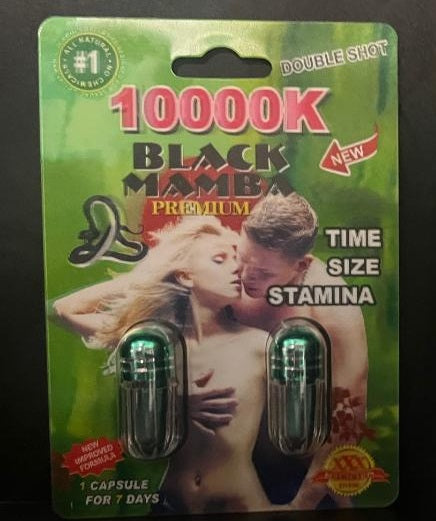Black Mamba 10000K Double Capsule Male
