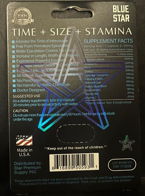 Blue Star 120/60 Male