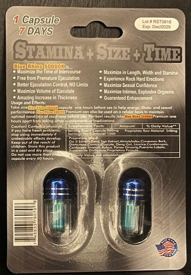 Rh1n0: Blue Rh1n0 50000K Double Capsule