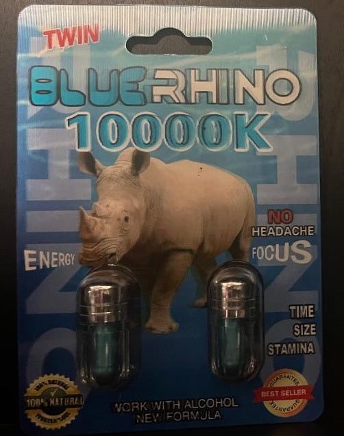 Rhino: Blue Rhino 10000K Double Capsule
