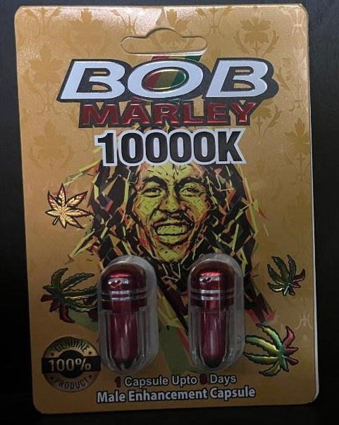 Bob Marley 10000K Male Enhancement Double Capsule