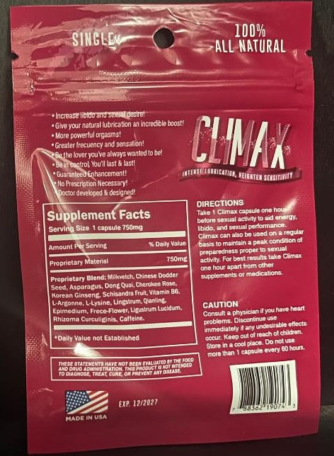 Climax Female  Capsule