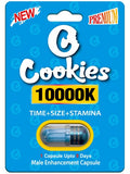 Cookies Blue 10000K Male  Double Capsule
