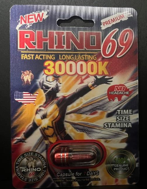 Rhino 69 30000K Wasp Edition Male Enhancement