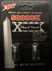 Hard Steel 50000K Double Capsule Male Enhancement