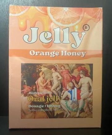 Oui Jelly, Orange Honey Oral Jelly (12 Count Box)
