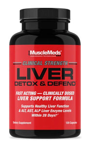 MuscleMeds: Liver Detox & Defend, 120 Capsules