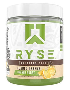 Ryse Loaded Greens, Orange Burst, 30 Servings