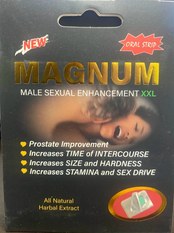 Magnum Black XXL Oral Strip Male