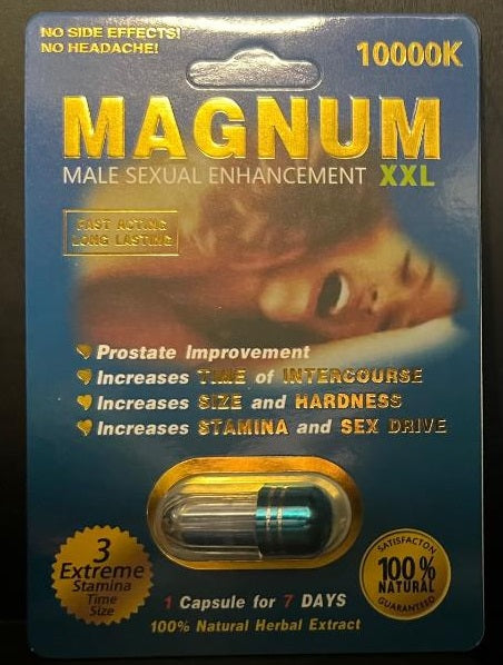 Magnum: Blue 10000K Male Enhancement