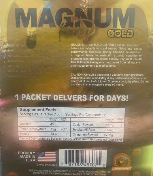 Magnum Honey Gold Male