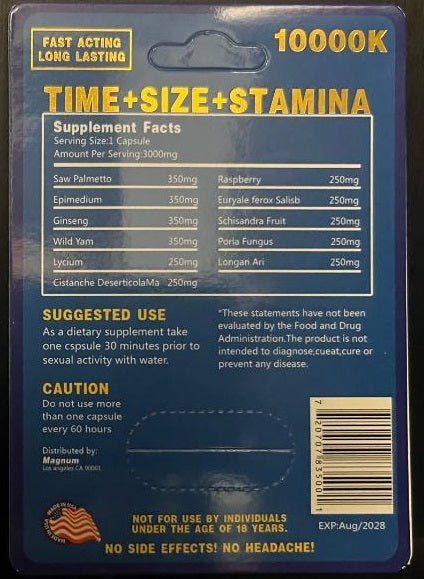 Magnum: Blue 10000K Male