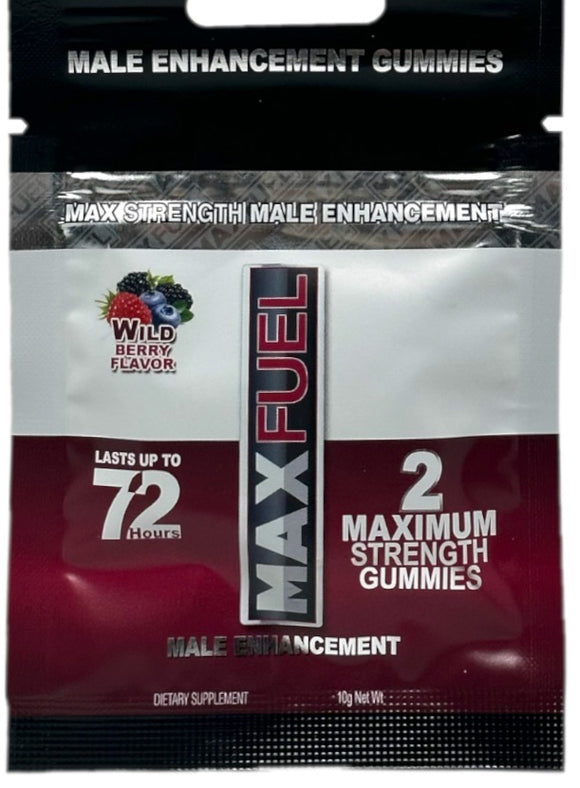 MaxFuel Wild Berry Flavor Male Enhancement Gummy