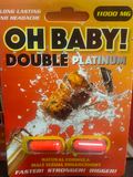 Oh Baby! Platinum Double Capsule Male Enhancement