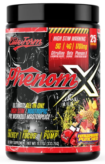 Elite Form: Phenom X, Pre Workout Masterpiece