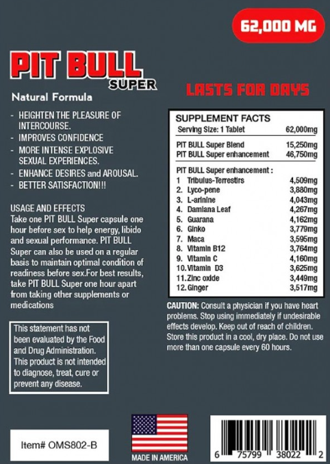 Pit Bull Super Male