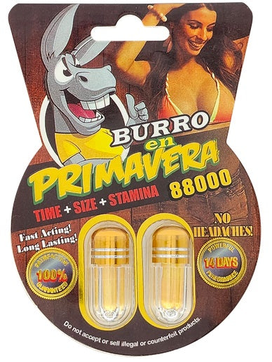 Burro en Primavera 88000 Male Enhancement