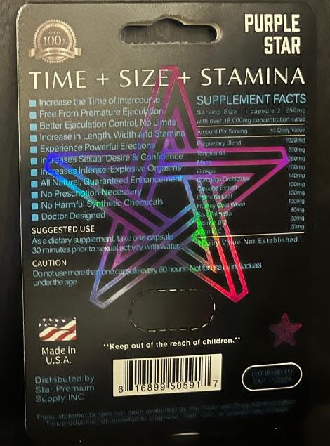 Purple Star 120/60 Male