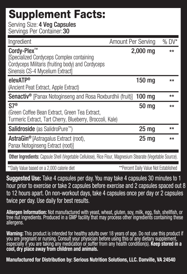 SNS: ReVO2 - 120 Capsules