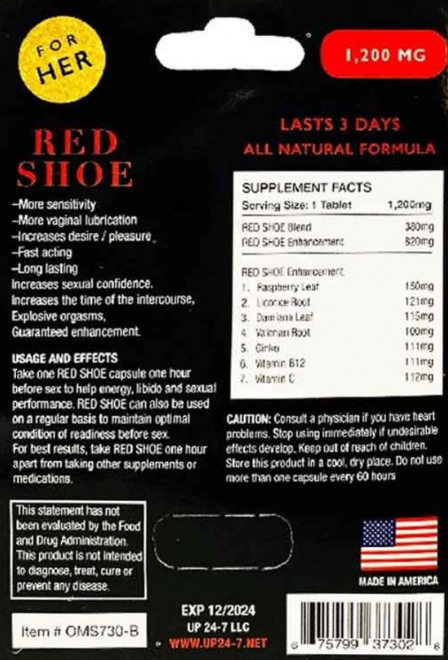 Red Shoe Female