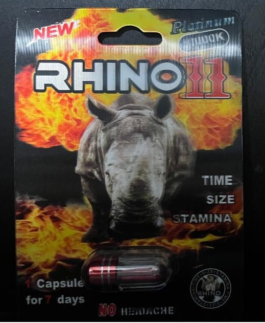 Rh1n0 11 10000K Platinum Male  Single Capsule
