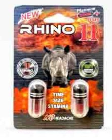 Rhino 11 Platinum 500k + Plus Double Capsule