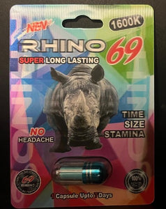 Rhino 69 1600K Male Enhancement