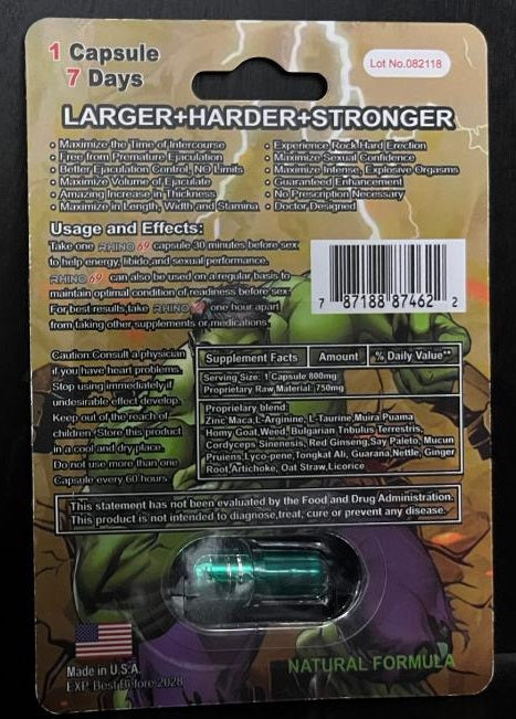 Rh1n0 69 30000K Hulk Cover Male
