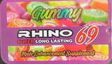 Rhino 69 Super Long Lasting Gummy Tin Case Male Enhancement