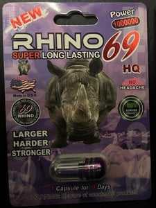 Rhino 69 Power 1000000 Super Long Lasting