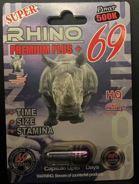 Rh1n0 69 Premium Plus, Power 500K Capsule