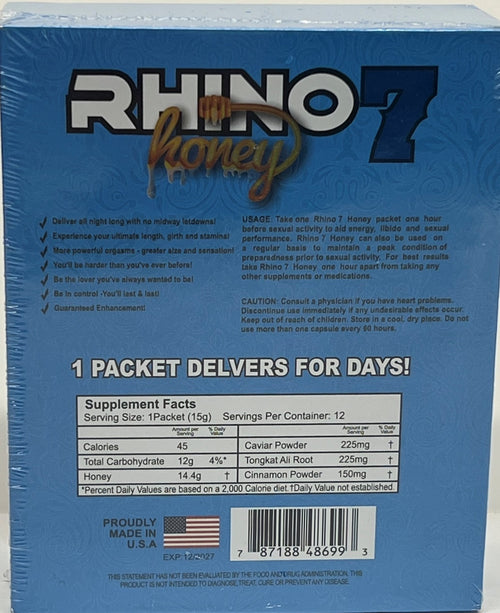 Rh1n0 7 Honey Male