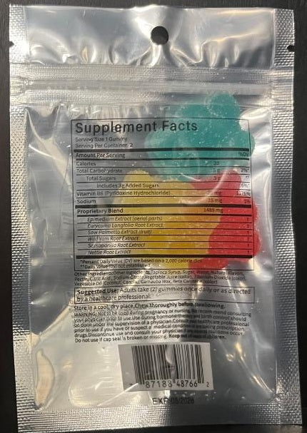 Rh1n0 8 Gummy Male