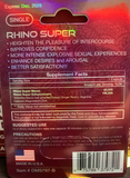 Rhino Super 260k Male Enhancement