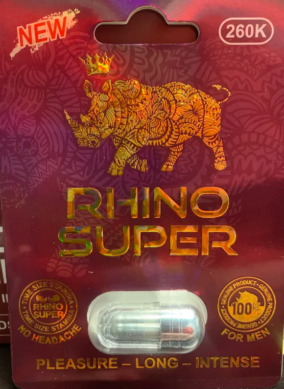 Rhino Super 260k Male Enhancement