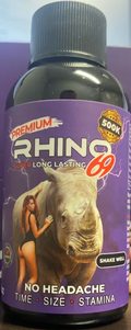 Rh1n0 69 Super Long Lasting 500k Purple Liquid Shot