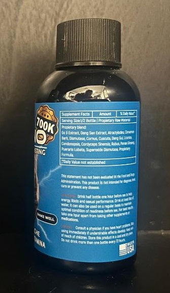 Rh1n0 Super Long Lasting 700K Blue Male  Shot