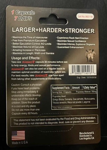 Rh1n0 7 Super Power 500K Male