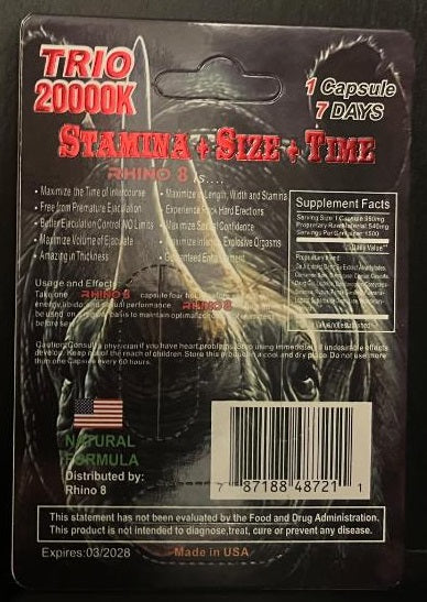 Rh1n0 8 Trio 20000K Male