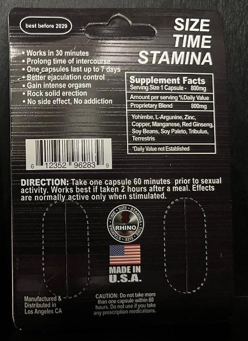 Rh1n0 8 New Twin 8000K Double Capsule