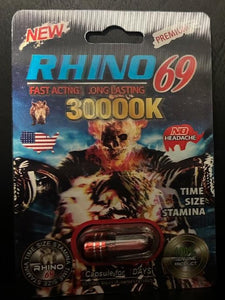 Rhino 69 30000K Rider Edition Male Enhancement